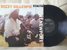 DIZZY GILLESPIE At Newport MONO VERVE trumpeter LP Lee Morgan Al Grey BOP JAZZ
