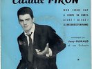 CLAUDE PIRON Mon coeur bat 1958 EP Ducretet Thomson jazz yé-yé 50s Rock'n'roll