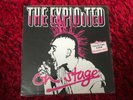 The Exploited Live On Stage In The Very Rare Blue Vinyl