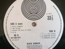 Black Sabbath LP Same UK Large Vertigo Swirl Press MISSPELT OSSIE SUPERB AUDIO