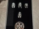 Guns N' Roses - 1986 3D Skull Rings and Coin - Appetite for Destruction Box Set