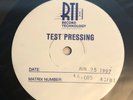 Test Pressing Ricki Lee Jones' 
