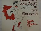 AUDIOPHILE JOAN BAEZ Diamonds And Rust In The Bullring Virgin VGC 9 1st PRESS NM