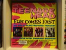Teenage Head Fun Comes Fast 2x pink vinyl lp Canadian punk 45rpm + poster
