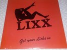 LIXX - GET YOUR LICKS IN 1987 SEALED PRIVATE METAL LIQUID EARTH SORCERY DRAGONNE