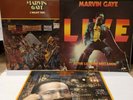 3 Marvin Gaye Records, I want You, Live at the London Palladium, Midnight Love.