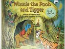 Disney Winnie The Pooh And Tigger Vinyl Record & Book Original 1968