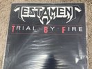 ORIGINAL VINTAGE RARE vinyl 1988 Testament ?– Trial By Fire EP 0-86595