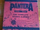 Pantera The Complete Studio VINYL Albums 1990-2000 Box Limited Ed. 5 X Color+45