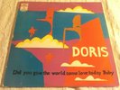 DORIS DID YOU GIVE THE WORLD SOME LOVE TODAY , BABY SWEDEN ORIG. LP 1970 JAZZ