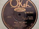 Prewar/Hot Jazz 78 RPM CLARENCE WILLIAMS - Walk That Broad OKEH 8629 V to V+