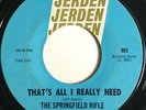 * SPRINGFIELD RIFLE That's All I Really Need GARAGE PSYCH SOUL Jerden 45 HEAR
