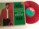 Elvis Presley 10” LP RCA Season's Greetings From Elvis RED VINYL