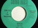 * DONN JETT Restless/Did You RARE MOODY LONER ROCKABILLY Sound House 45 HEAR
