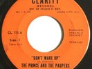 * PRINCE & THE PAUPERS Don't Wake Up / No Shame RARE GARAGE SOUL Clarity 45 HEAR