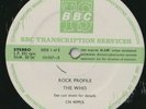 THE WHO ALAN PARSONS PROJECT ROCK PROFILE BBC TRANSCRIPTION 2 ALBUMS