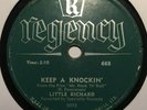 1956-58 LITTLE RICHARD 78 RPM REGENCY CANADA 668 SCARE KEEP A KNOCKIN  VG+