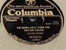 78 RPM-Columbia 15182 D-Hugh Cross-Country Mandolin/Guitar-1927 Pre War E