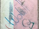 Pop Rivets - Billy Childish - Unique Handpainted Sleeve And EX LP.