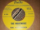 THE NIGHTMARES The Nightmare /Greyhound FREDLO 6007 45 UNPLAYED GREAT  2 SIDER