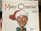 BING CROSBY Merry Christmas 1960 Decca DL 78128 Stereo Vinyl Record LP VG+/VG