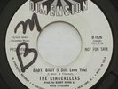 Northern Soul Girl Group THE CINDERELLAS Baby, Baby DIMENSION WL Promo 45 HEAR