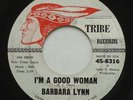 Northern Soul BARBARA LYNN I'm a Good Woman / Running Back VG TRIBE 45 HEAR