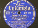 Maurice Marechal Cello J.C Bach Concerto 2 X 78RPM Columbia LFX 774/5