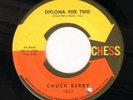 Rock & Roll CHUCK BERRY Diploma For Two / I'm Talking About You CHESS Rare 45 NM