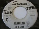 THE BEATLES RARE PROMO ON SWAN LABEL S-4152-S SHE LOVES YOU /I'LL GET YOU