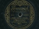 78tk-Jazz-BRUNSWICK 6811-Duke Ellington-(Sweet Mama/When You're Smiling)