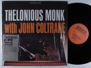 THELONIOUS MONK With John Coltrane JAZZLAND OJC-039 LP VG++ SHRINK *