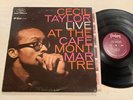 Cecil Taylor Live At The Cafe Montmartre LP Fantasy DG 1st Press Jimmy Lyons M-