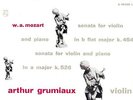 PHILIPS JUBILEE ED. - HASKIL / GRUMIAUX - MOZART VIOLIN SONATAS KV 454 & 526 NM