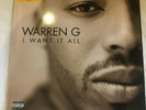 WARREN G I Want It All G FUNK /  RESTLESS RECORDS DOUBLE VINYL LP