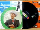 AUTOGRAPHED COUNTRY LP ERNEST TUBB & TEXAS TROUBADOURS, BLUE CHRISTMAS DL 74518