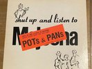 Pots And Pans - Shut Up And Listen To Majosha Vinyl LP Ben Folds Rare W/ Letter