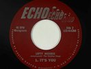 Teen/Rock & Roll 45 - Lefty Morris - It's You/I Am A Rambler - Echo - VG++ mp3