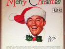 BING CROSBY Merry Christmas 1960 Decca DL 78128 Vinyl Record LP Xmas