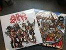 GWAR VINYL LP SCUMDOGS OF THE UNIVERSE & THE BLOOD OF GODS