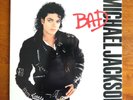 MICHAEL JACKSON  BAD   RARE PROMO  ORIGINAL LP WITH INNER PIC SLEEVE