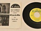Rare Detroit FORTUNE RECORDS-THE Flaming Embers WOE IS ME-Ray Kimble 45 SLEEVE