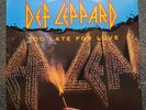 Def Leppard- Too late for love Maxi -Single RARE????  off pyromania vinyl lp