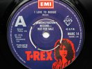 T. Rex - I Love to Boogie/Baby Boomerang - UK 1976 EMI *DEMO* 45 Marc Bolan