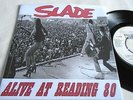 SLADE - ALIVE AT READING 80 UK CHEAPSKATE RECORDS CUSTOM SLEEVE EX