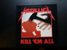 METALLICA  Kill 'Em All   Vinyl  LP  v. 1983