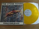 *** STONE ROSES   FOOLS GOLD - RARE SILVERTONE GOLD VINYL 12