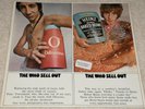 THE WHO Sell Out RARER ORIG UK 1967 STEREO EX++ LP, GREAT SOUND. REPRO POSTER.