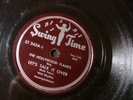 THE HOLLYWOOD FLAMES I KNOW 78 RECORD LET'S TALK IT OVER SWING TIME 345