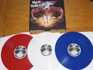 Iron Maiden Live At Donington 1992 Red, White & Blue Vinyl 3LP Set